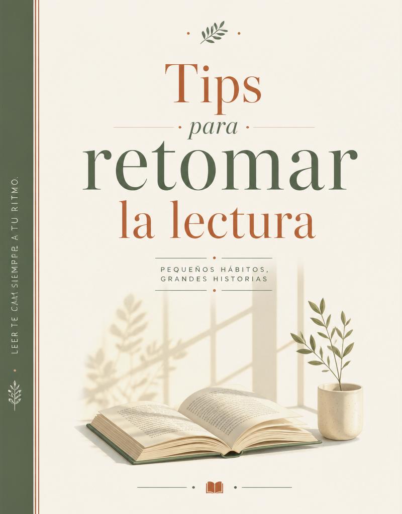Tips para retomar la lectura